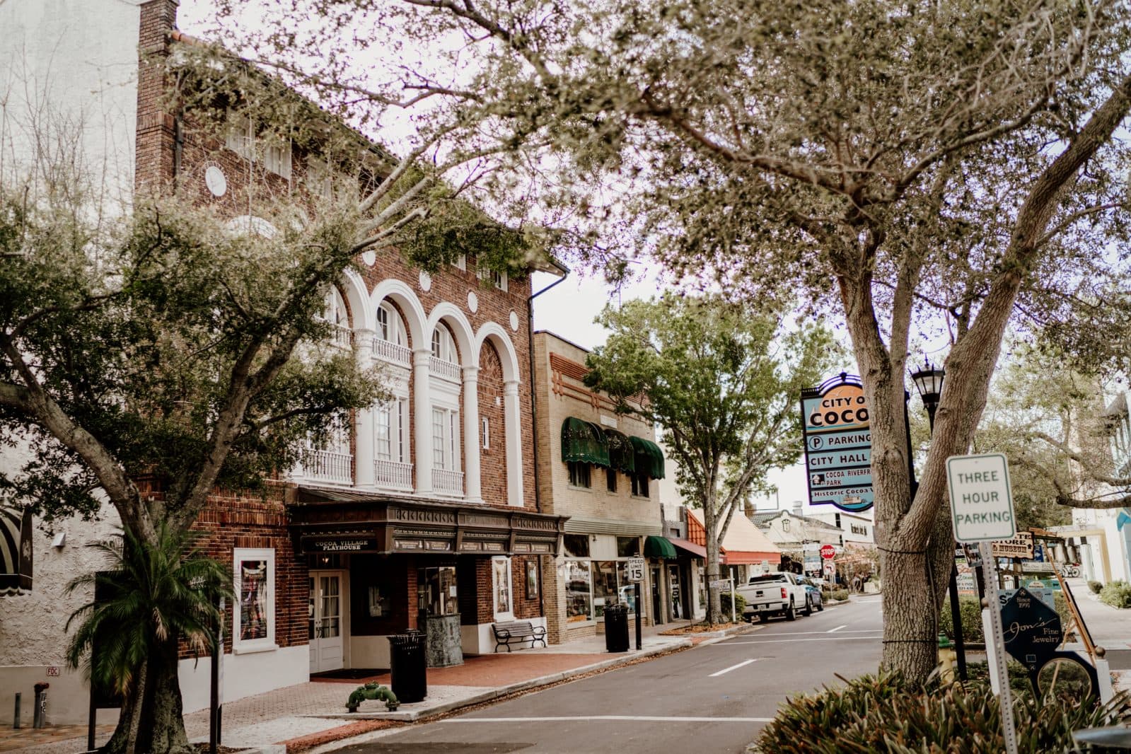 Scenic view of Cocoa Village
